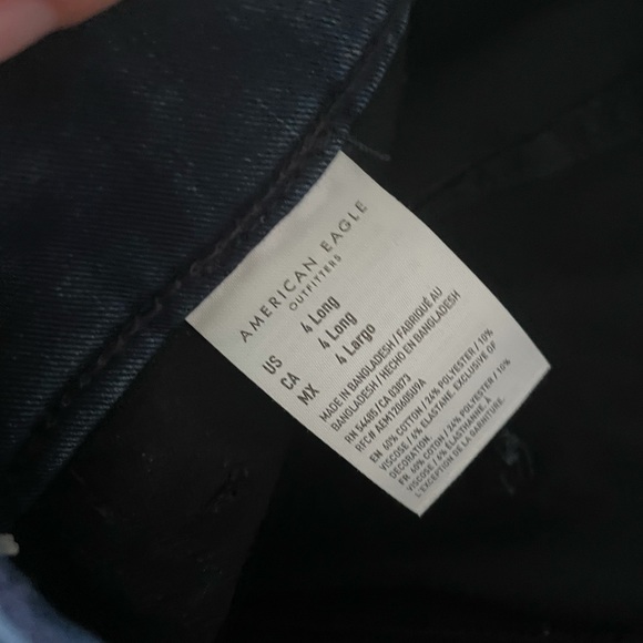 American Eagle dark wash super hi-rise jeggings - Picture 4 of 7